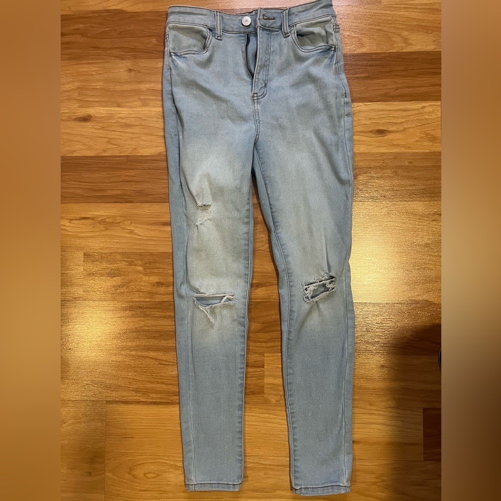 Women's Light Blue Highest Rise Jegging
